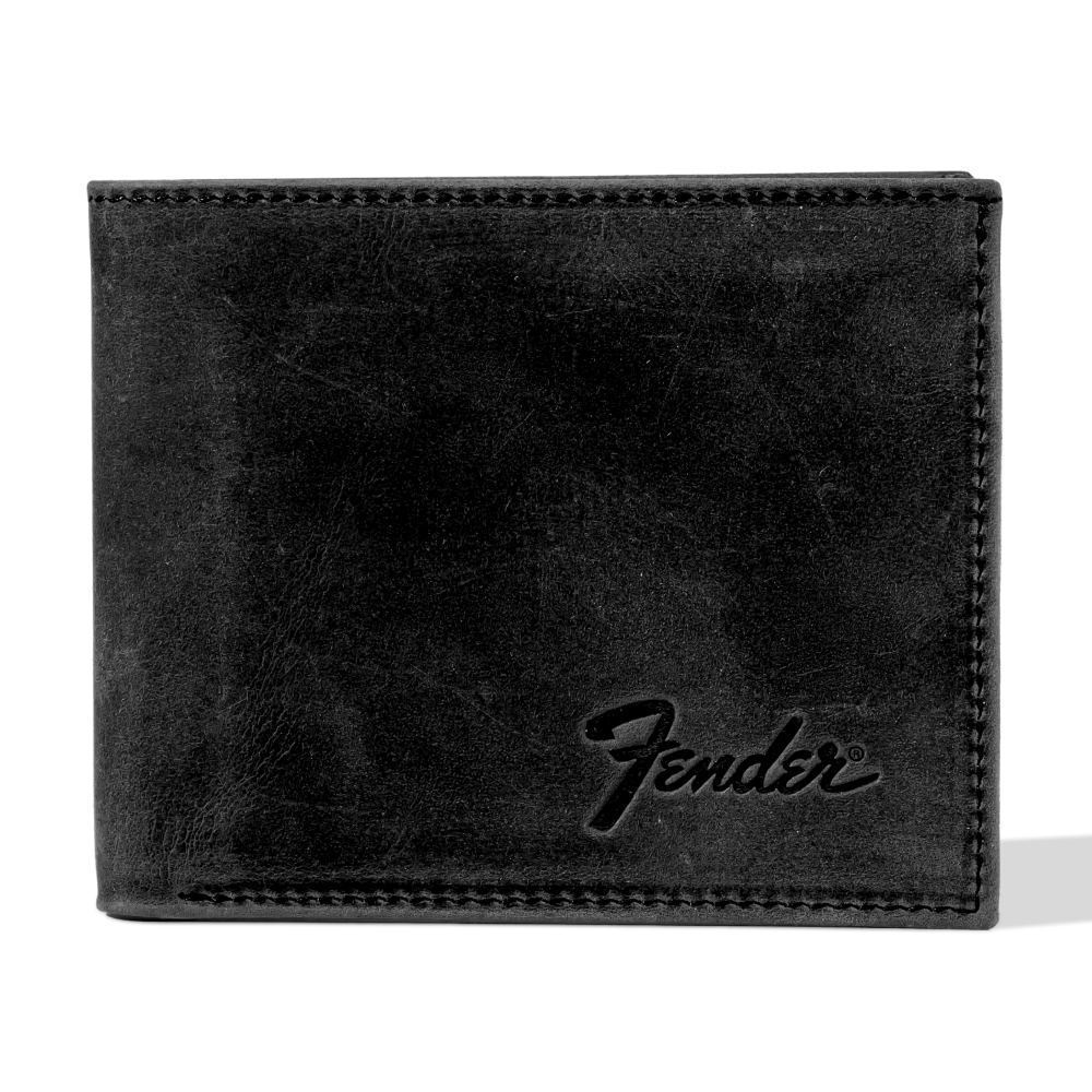 FENDER® Deri Siyah Cüzdan